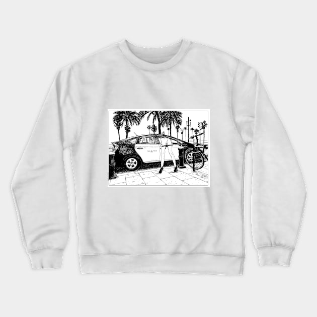 asc 338 - les mystères de barcelone IV - candida (the mysteries of barcelona IV) Crewneck Sweatshirt by apolloniasaintclair